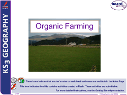 Organic Farming - Dalkeith High School