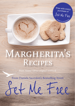 Margherita`s recipes