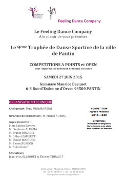 En ligne - La FFD Danse sportive - FÃ©dÃ©ration FranÃ§aise de Danse
