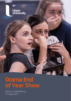 Drama End of Year Show