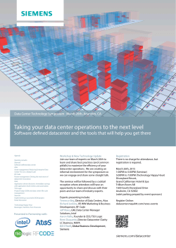 to view the PDF invitation - Datacenter Clarity LC