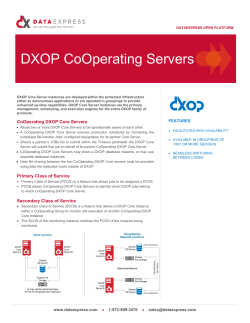DXOP CoOperating Servers