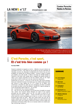 News Porsche nÂ°17 numerique.pages