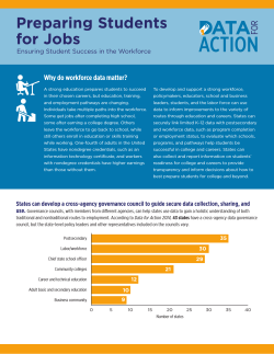 Preparing Students for Jobs: Ensuring Student Success in the