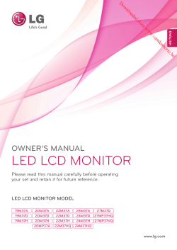 LED LCD MONITOR