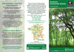 Droitwich Community Woods Trail Guide