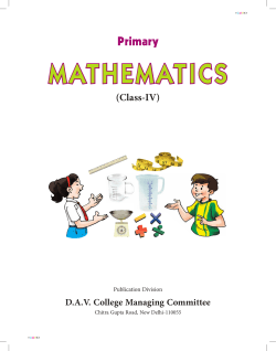 Class 4 Primary Mathematics 4_2015