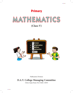 Class 5 Primary Mathematics 5_2015