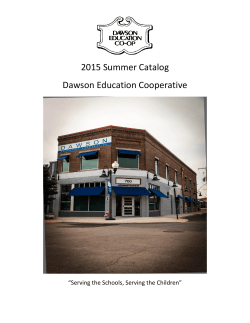Summer 2015 Professional Development Catalog Now Posted!