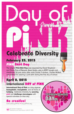 Day of Pink poster (secondary)