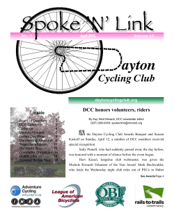 April 2015 - Dayton Cycling Club