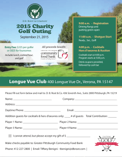 2015 Charity Golf Outing
