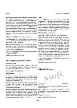 Diiodohydroxyquinoline Tablets Diloxanide Furoate