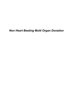 NHB Organdonation protocol Holland