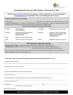 2015 DCPC Voter Registration Form