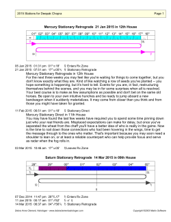 a Stations/Retrograde Report Sample pdf