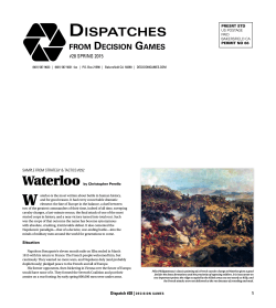 Dispatch #28 - Decision Games