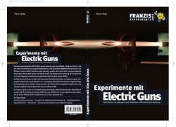 Experimente mit Electric Guns