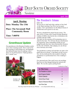 April2015_Newsletter - Deep South Orchid Society