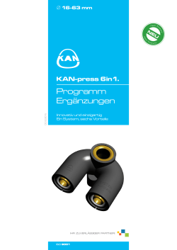 Programm ergÃ¤nzungen - KAN
