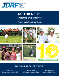 2015 Ace Patron Packet - Delaware Branch