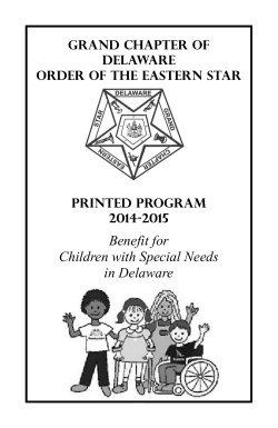 2014 Printed Program - Downloadable PDF