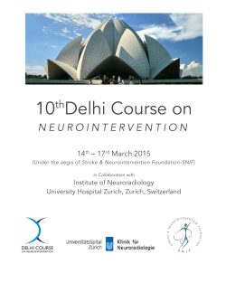 Delhi Course Programme Schedule