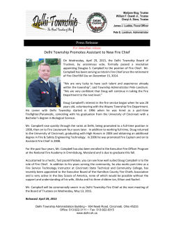 2015 Doug Campbell Chief Announcement 4-29
