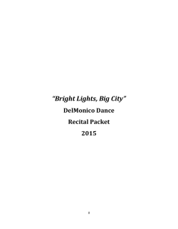 âBright Lights, Big Cityâ