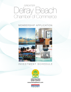 Chamber of Commerce - Greater Delray Beach Chamber of