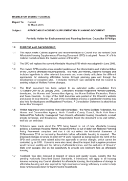 Affordable Housing Supplementary Planning Document PDF 2 MB