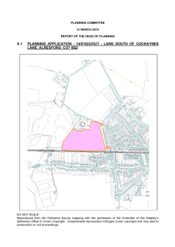 A.1 PLANNING APPLICATION - 14/01823/OUT
