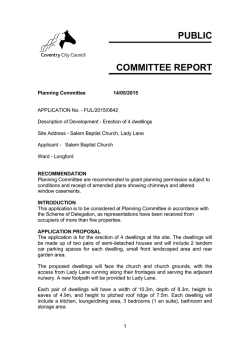 Application FUL/2015/0842 - Salem Baptist Church, Lady Lane PDF