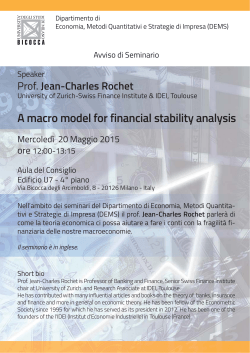 A macro model for financial stability analysis