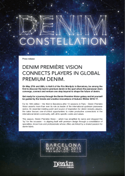 english - Denim by Premiere Vision