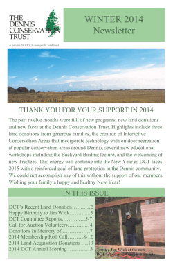 Read More  - Dennis Conservation Trust