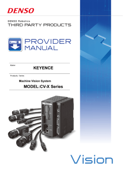 CV-X Series Provider Manual