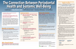 The Connection Between Periodontal Health and Systemic Well