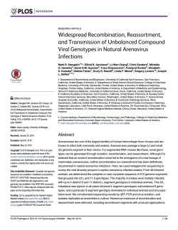 Widespread Recombination, Reassortment, and