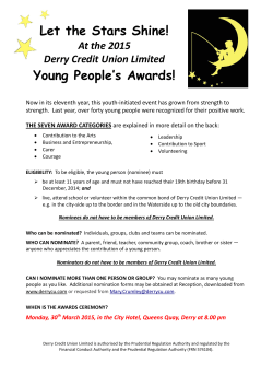 Let the Stars Shine! Young People`s Awards!