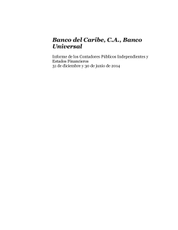 Banco del Caribe, C.A., Banco Universal