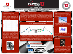 Formula SAE Racecar Engine Poster