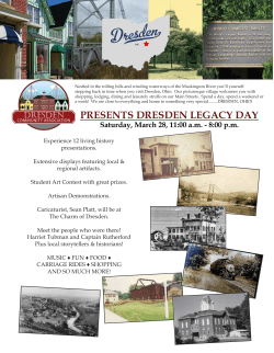 PRESENTS DRESDEN LEGACY DAY
