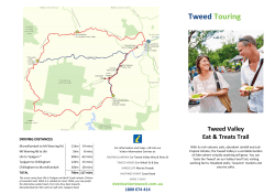Tweed Valley Eats & Treats Trail