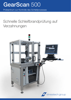 GearScan 500 - Stresstech GmbH