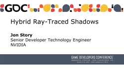 Hybrid Ray-Traced Shadows