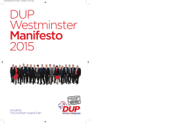 (DUP) manifesto