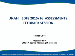 KZN COGTA-Overview DRAFT SDF ASSESSMENT April 2015.pptx