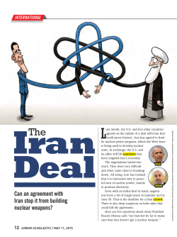 JS May 11, 2015, The Iran Deal (Lexile)