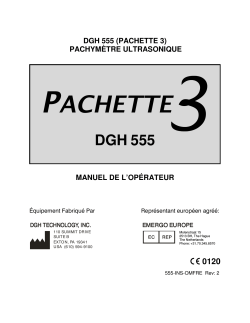 pachette 3 - DGH Technology